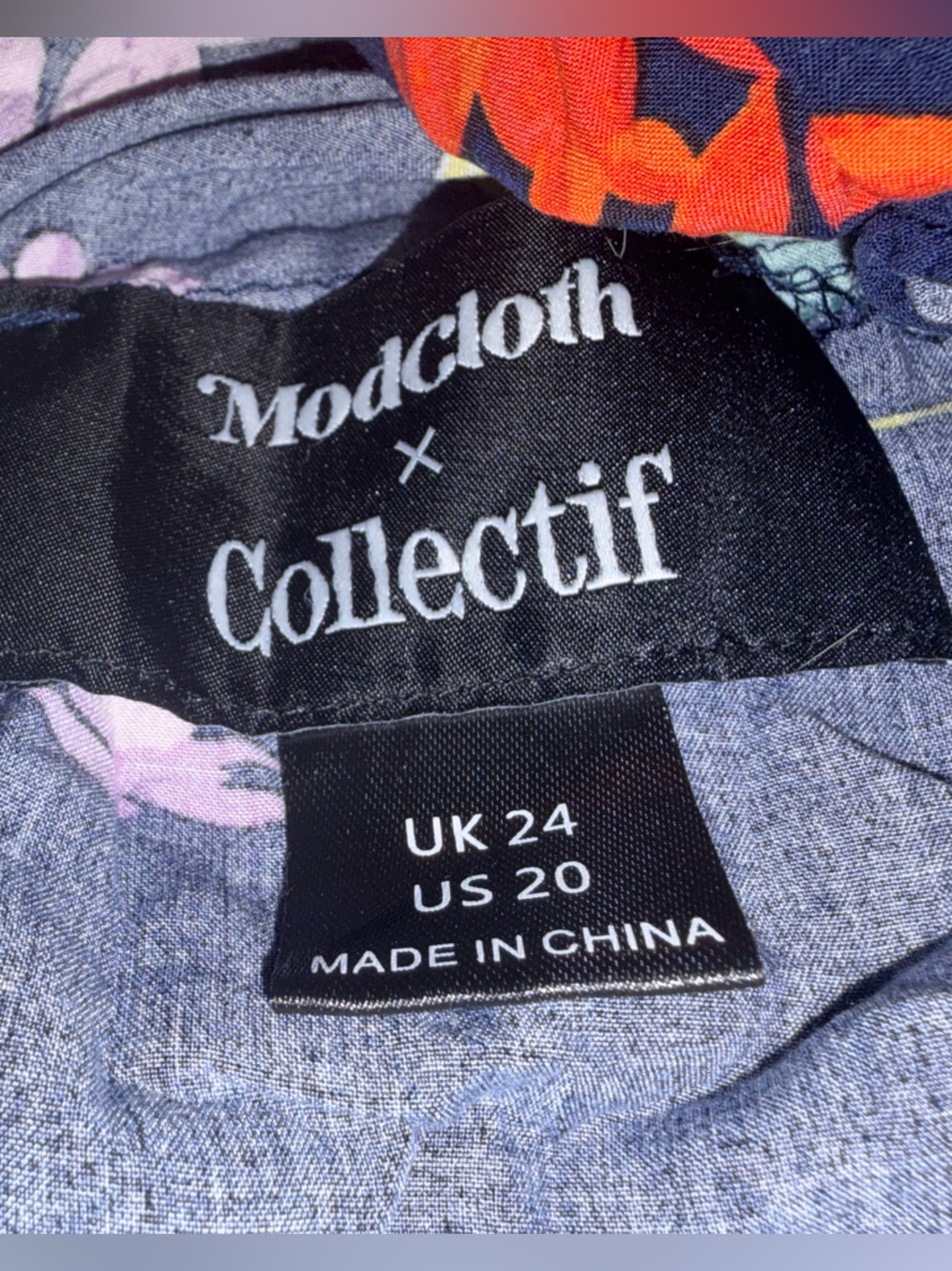 Modcloth x Collectif Cactus Print Off-Shoulder Crop Top - Picture 2 of 2